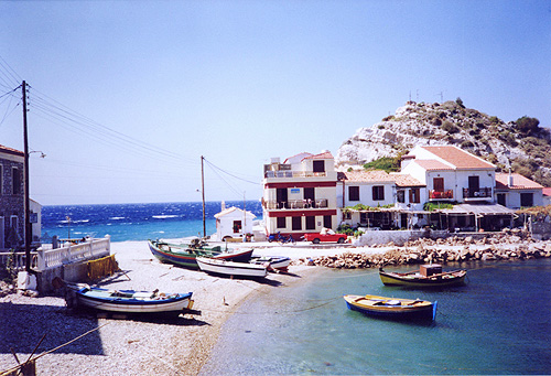 Griechenland Insel Samos Kokkari Strandurlaub Wanderurlaub 1990 