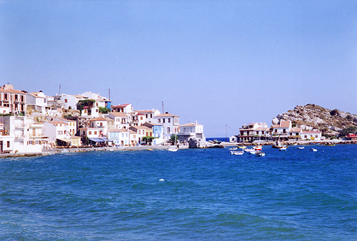 Kokkari auf der Insel Samos