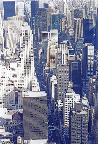 Ausblick aus Empire State Building