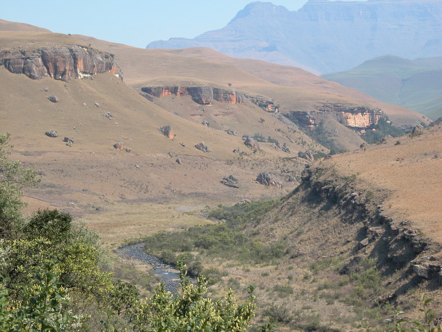 Giants Castle Nature Reserve - Drakensberge Südafrika