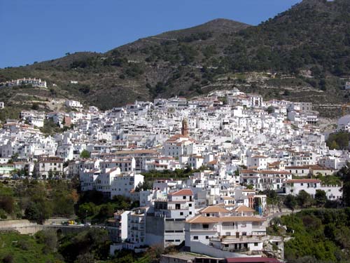 Andalusien Competa Hotel  Fotos Fotoimpressionen, Fotogalerie Pueblo Blanco in Andalusien