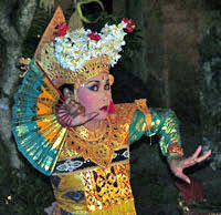 Tänze und Zeremonien auf Bali, Urlaub Bali Indonesien Legong Barong 