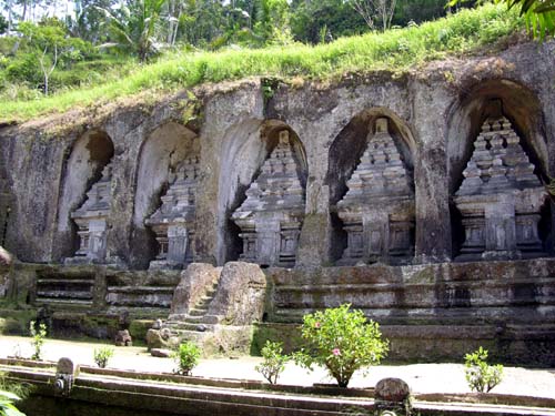 Die Königsgräber von Gunung Kawi auf Bali