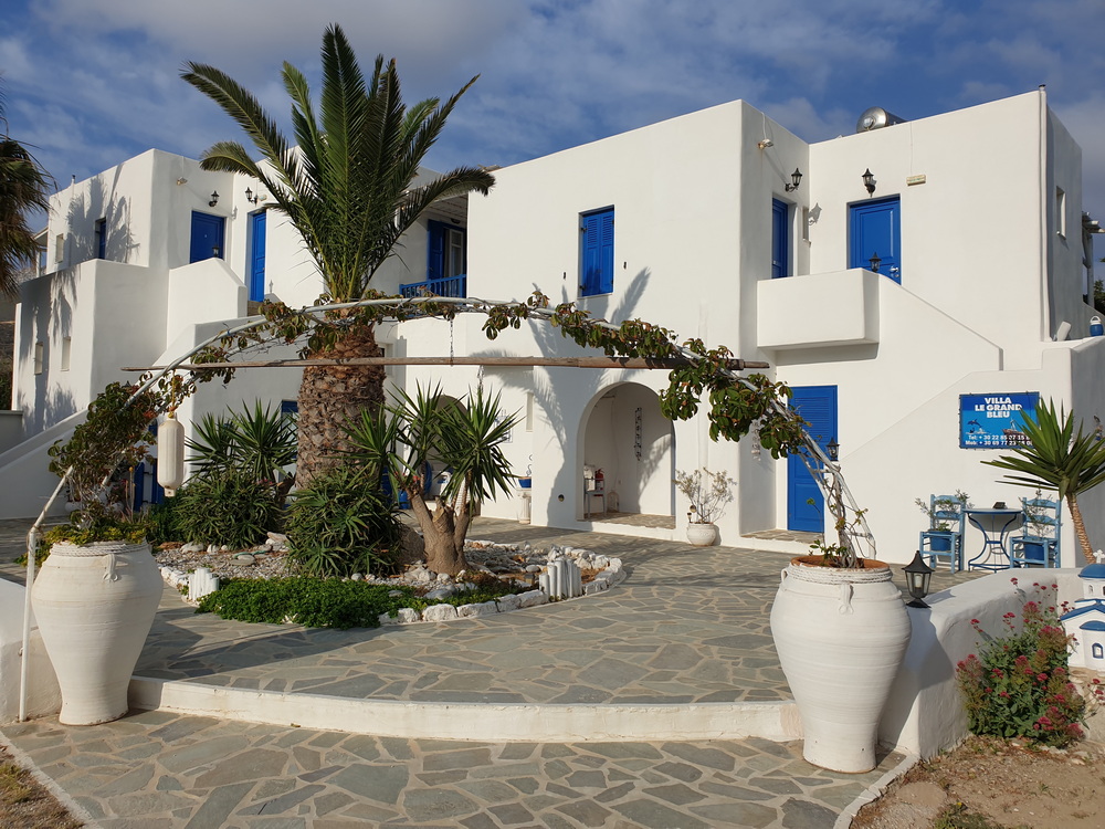 Hotel in Katapola auf Amorgos in Griechenland