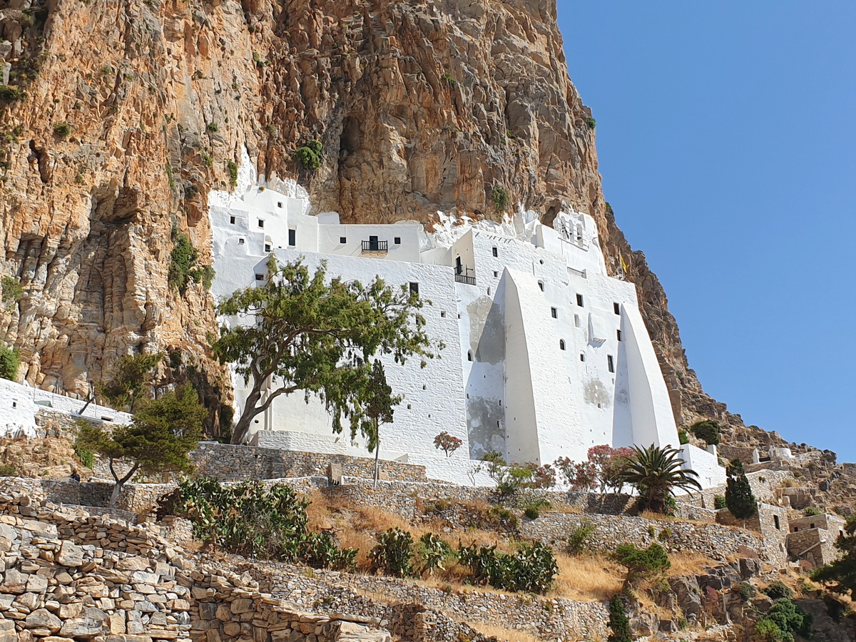 Amorgos - Das Felsenkloster Panagia Chozoviotissa