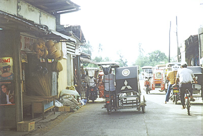 Mindoro - Straßenbild in Sablayan