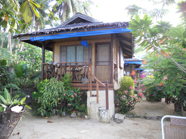 Philippinen, Palawan, Greenviews Resort in El Nidon - Unser Cottage direkt am Strand