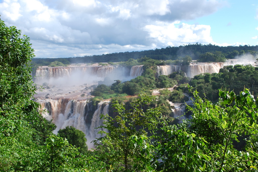 Iguazu Wasserfälle in Argentinien und Brasilien