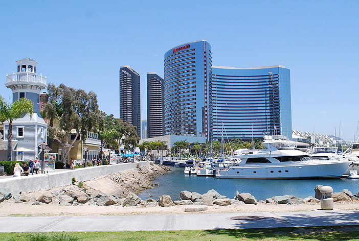 San Diego - Hafen - Downtown