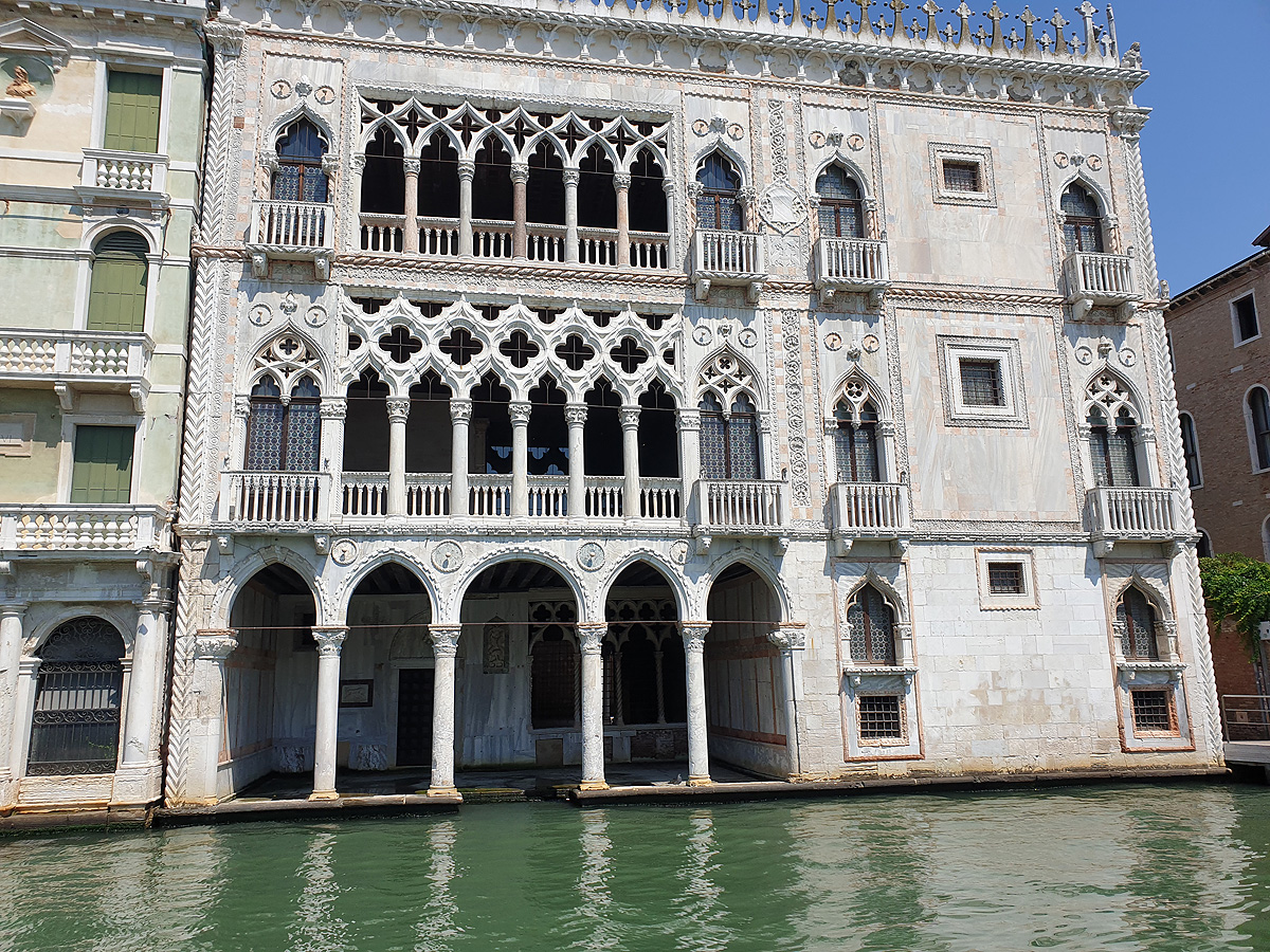 Ca' d'Oro am Canal Grande in Venedig