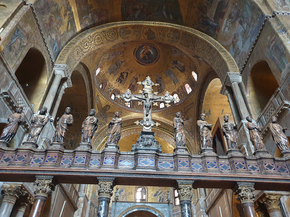 Mosaike im Markusdom in Venedig